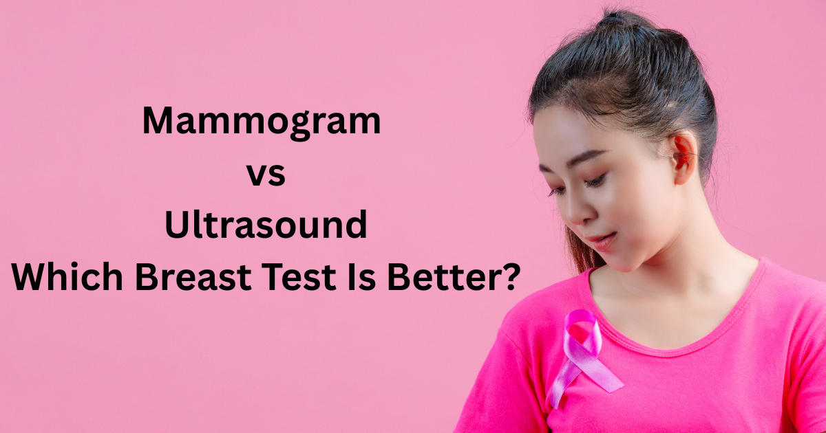 Mammogram and breast ultrasound imaging comparison for breast cancer screening