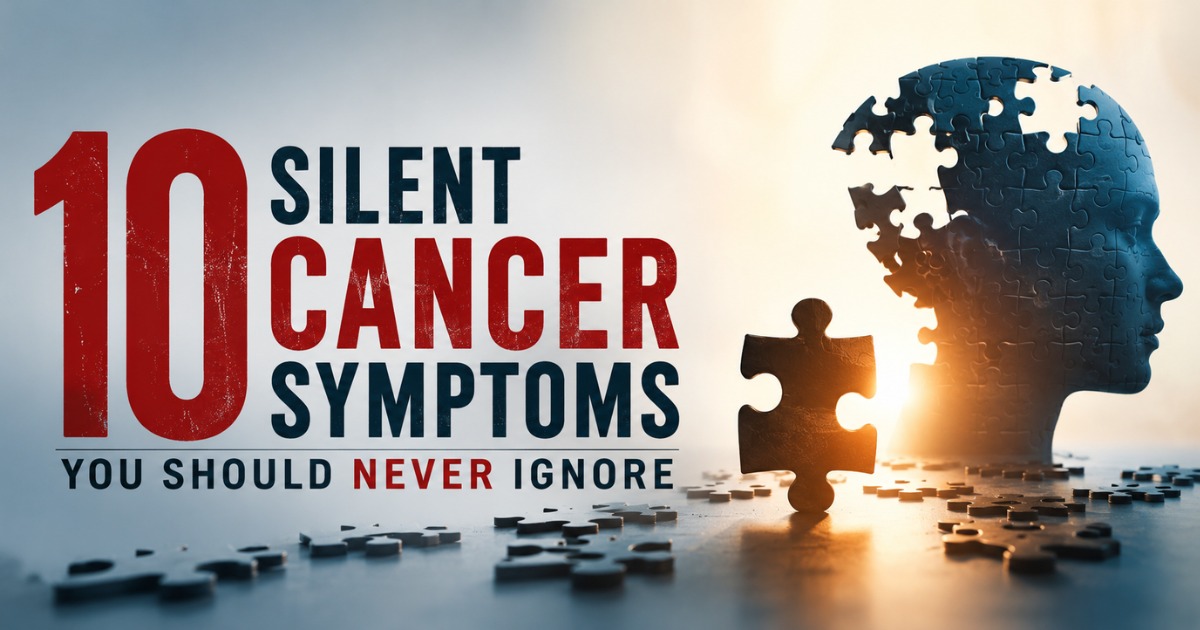 10 silent cancer symptoms and early warning signs that should not be ignored